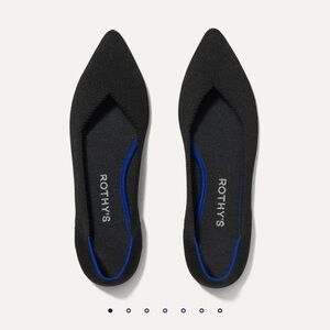 Rothy’s pointed toe flats, size 8